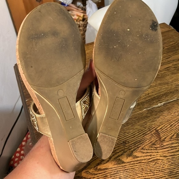 Madeline Stewart heeled rhinestone sandal  size 7 - Picture 9 of 13